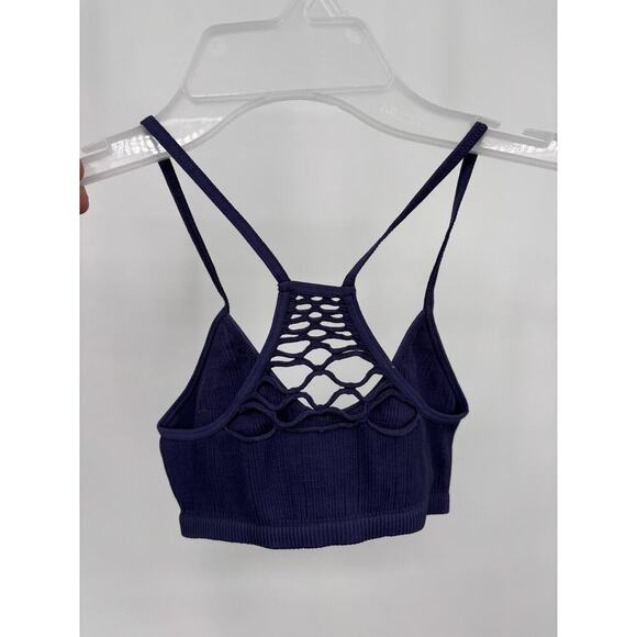 Free People Intimately Nvy Blue Bra Size XS/S - Picture 4 of 5